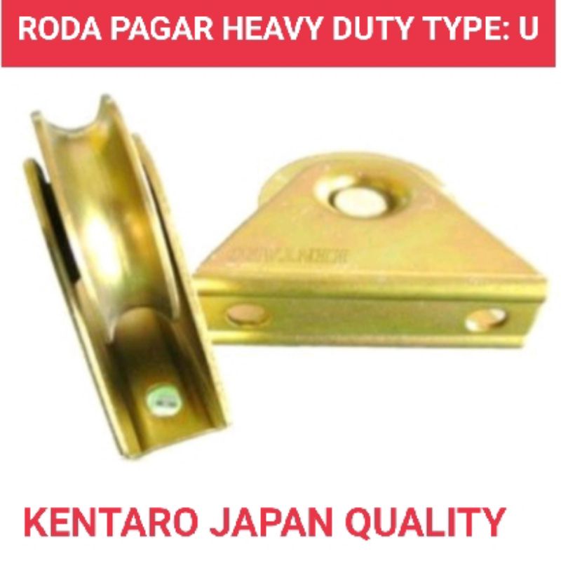 Roda pagar 80mm heavy duty kentaro Japan quality