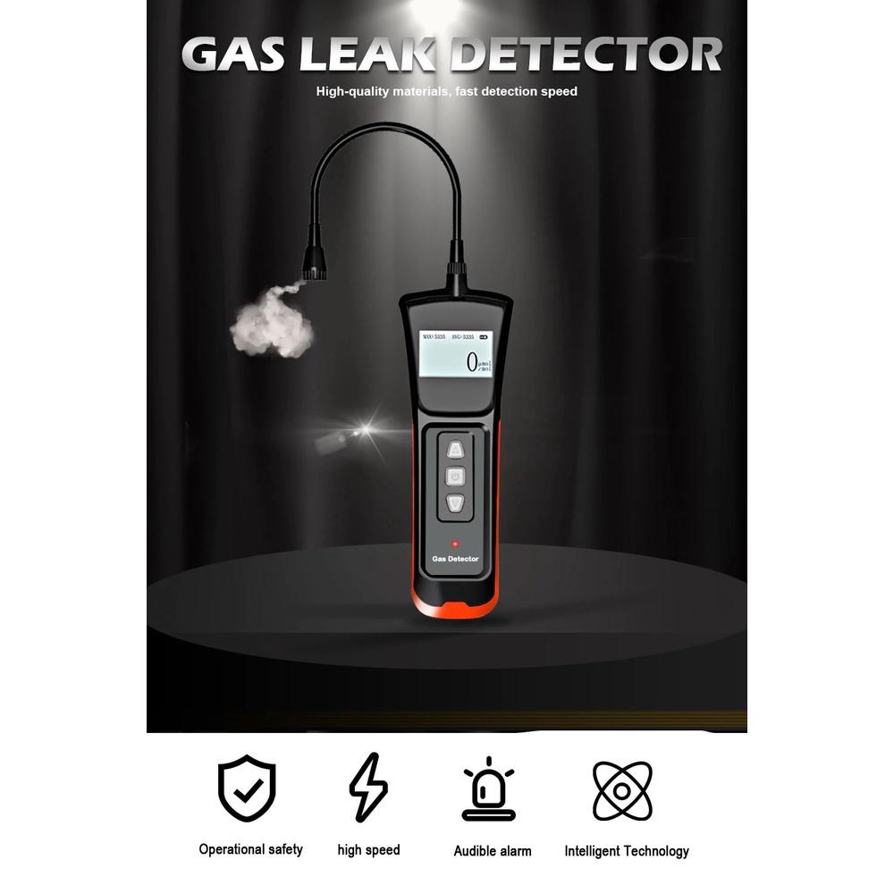 AKN88 - ADKORS EX Gas Leak Detector - Alat Deteksi Kebocoran Gas Portable