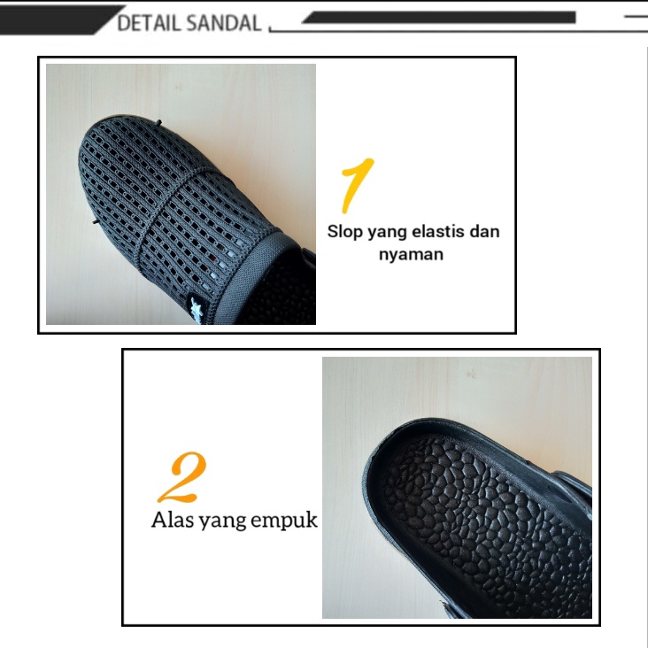 gof ATT MSM 562 Sepatu Sandal Selop Karet Cowok/Cewek