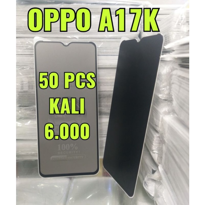 TG ANTI GORES SPY OPPO A17K