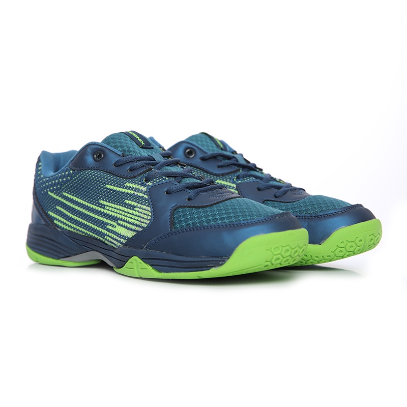 Phoenix Men Flick Sepatu Badminton Pria - Navy