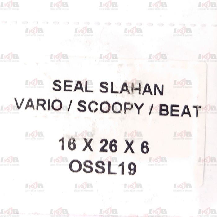 CKDPASS Seal Sil Selahan Motor Vario Beat Scoopy Spin125 Skywave Nouvo