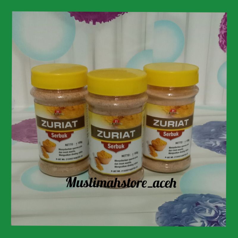 Serbuk Zuriat Herbal 21