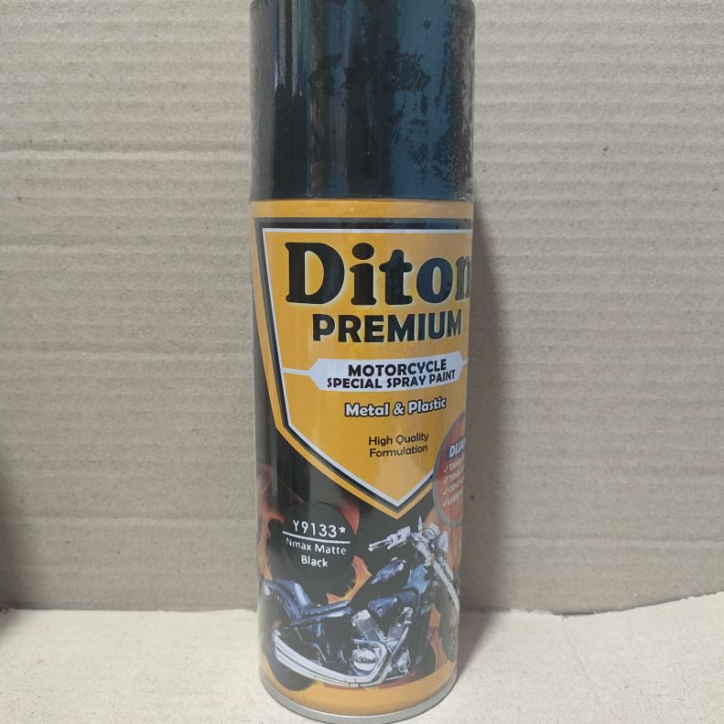 Pilok Cat Diton Premium Paket Lengkap 3 Kaleng Nmax Matte Black Y9133 Primer Grey Epoxy 9120 Clear Glossy 9128 400cc Pilox Paketan Cat Semprot Special Spray Paint