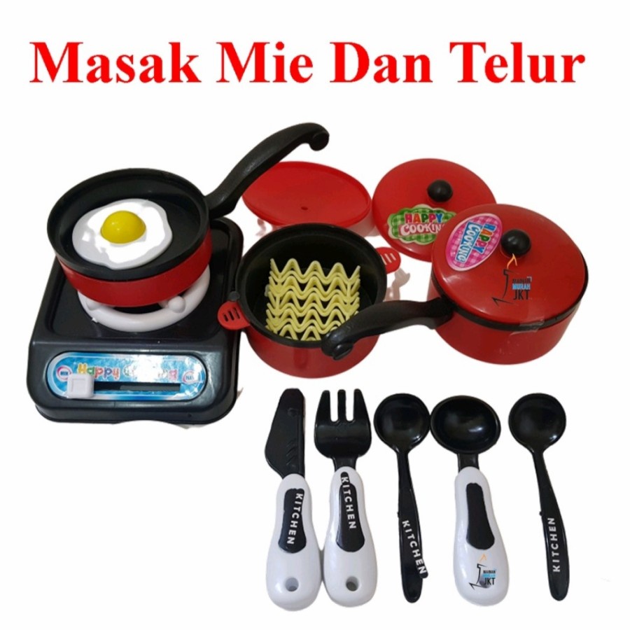 Mainan Masak Masakan Happy Cooking LM 9