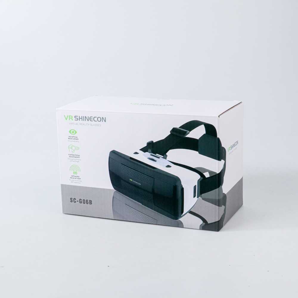 COD Shinecon VR Box Kacamata VR Virtual Reality Box Kaca Mata Virtual Reality 3D 360 IMAX G06B J78