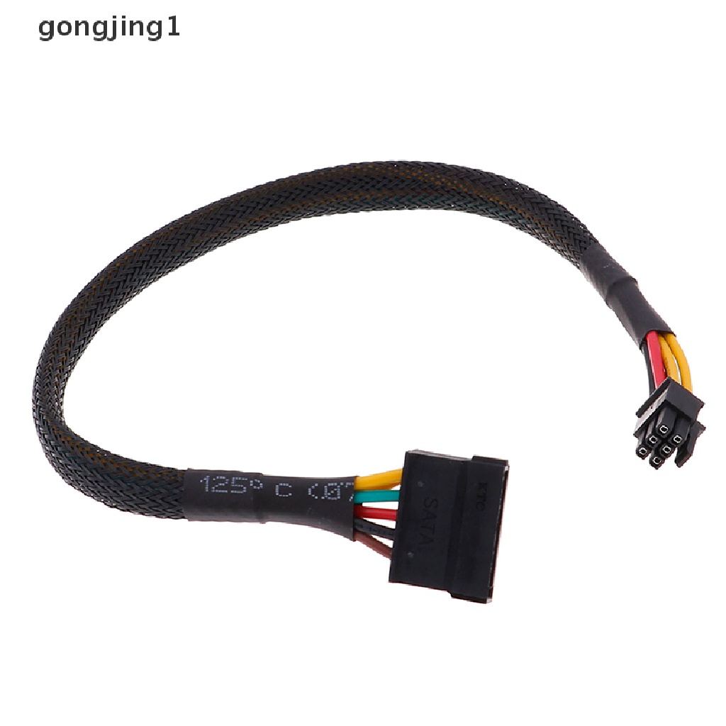 Ggg Kabel Konverter power HDD SSD 6 Pin Ke SATA 15Pin Untuk dell 3668 3667 3650 ID