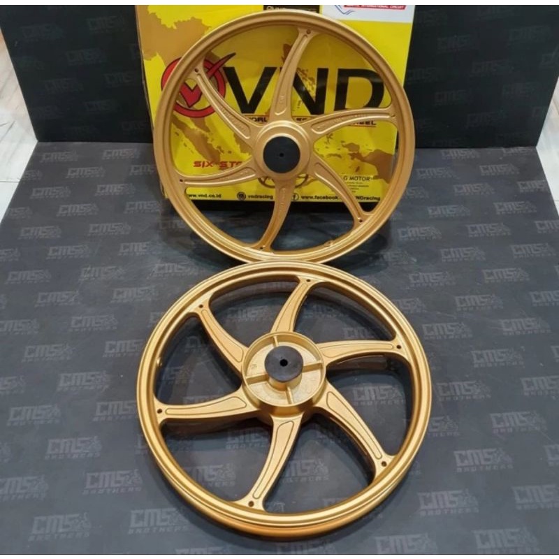 Pelak pelek velek veleg velg vnd jupiter mx 150 king 17 160 palang 6 six star