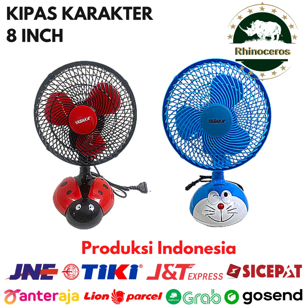 Kipas Angin Meja 8 Inch Dinding Desk Fan Mini Wall Fan Gantung Tembok