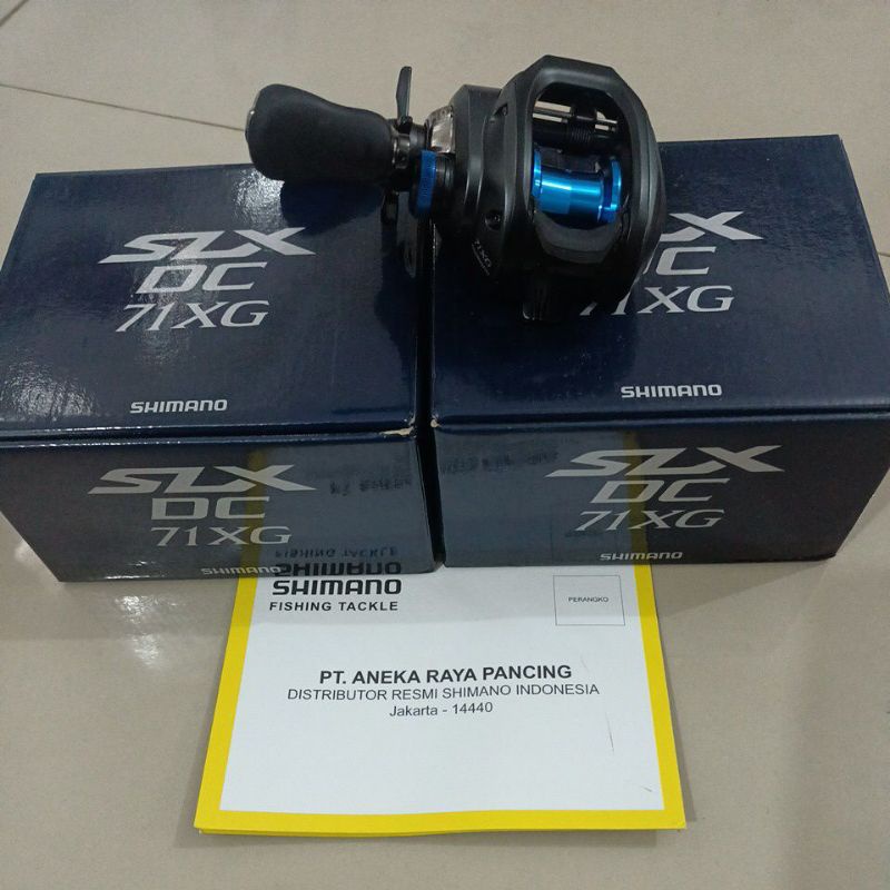 reel shimano slx dc 71xg garansi