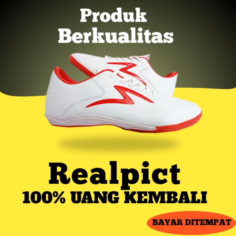 SEPATU FUTSAL PUTSAL speecs SPECS putih merah Hitam ORIGINAL MURAH dewasa terbatu Spatu futsal SPECS