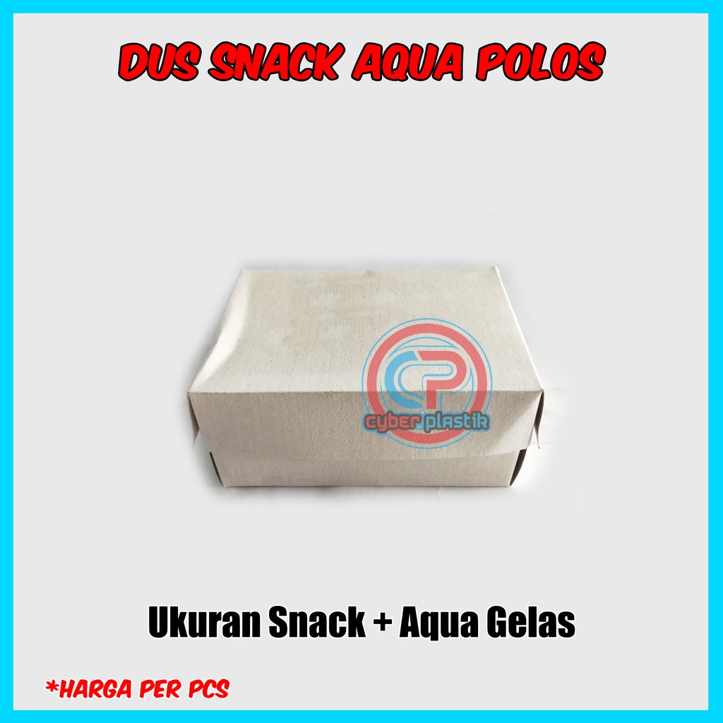 

Dus Snack Aqua Polos | Dus Snack Ukuran 14 x 10 x 7