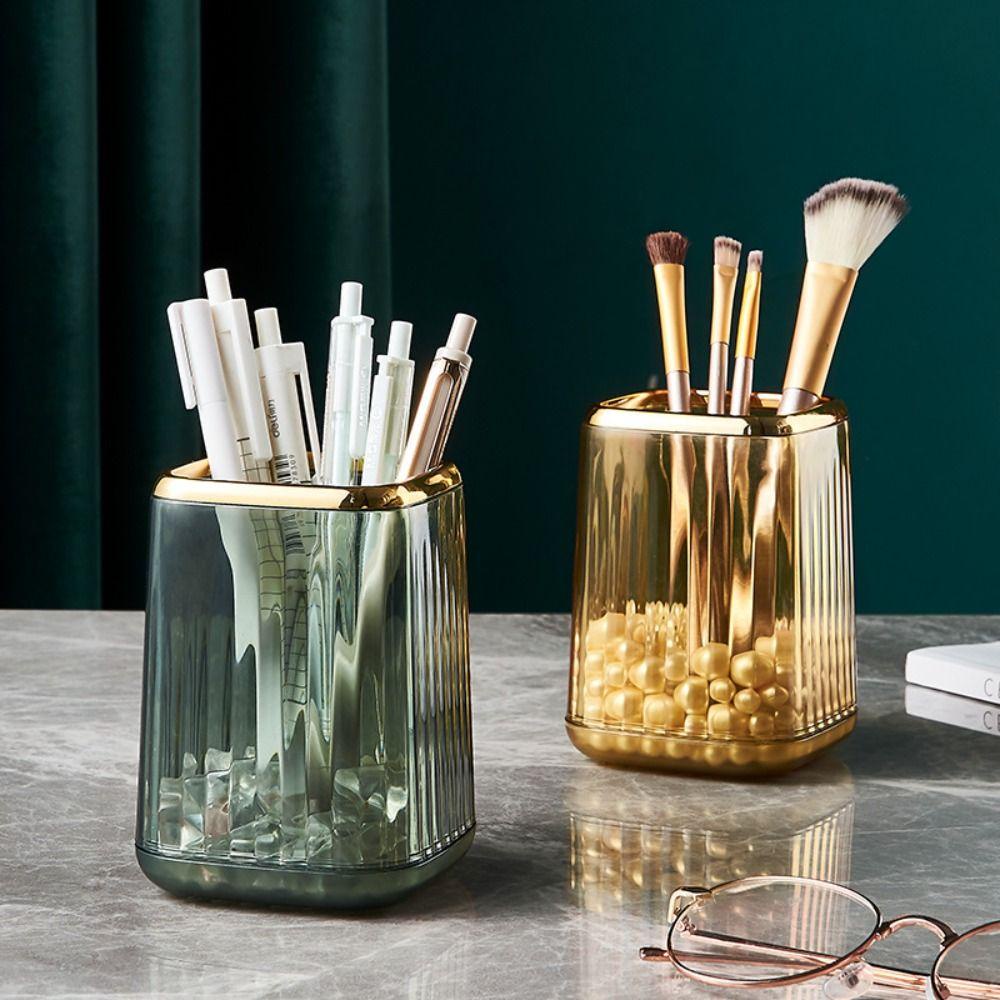 R-flower Pen Holder High Quality Desktop Storage Organizer Bucket Penyimpanan Alat Tulis Siswa