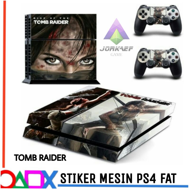 STIKER MESIN PS 4 FAT FREE STIKER STIK PS4