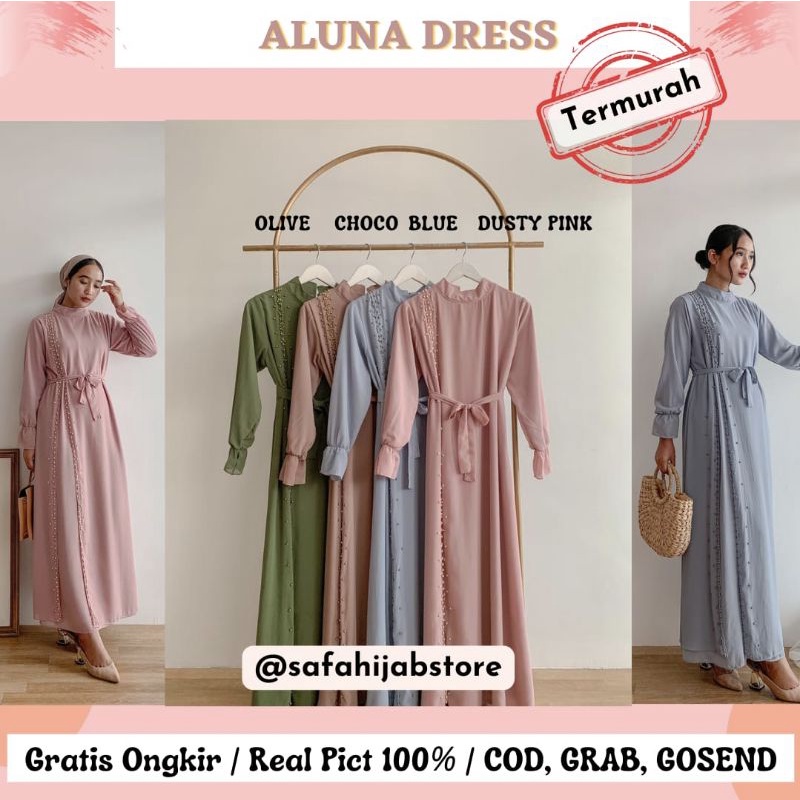 ALUNA PAYET DRESS