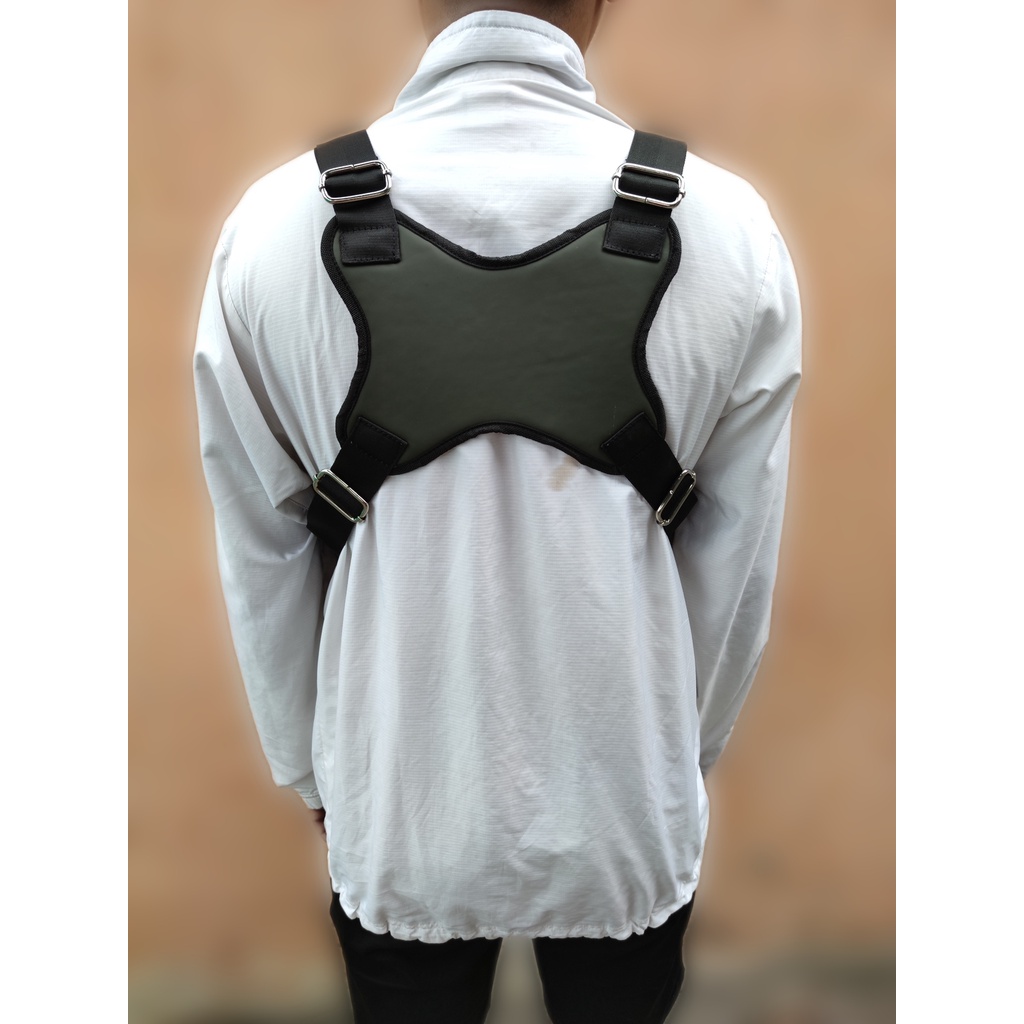Tas Dada ANTI AIR 2 Fungsi Polo Amstar Bahan Ballon Tebal Tas Selempang &amp; Chest Bag Waterproof Best Quality Tas Selempang