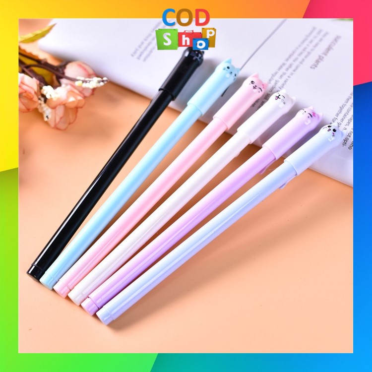 

COD - S5615 Pena Karakter Kucing Lucu / Pena Warna-Warni / Pulpen Karakter Gel Imut / Bolpen Lucu Murah Import / Pulpen Gel