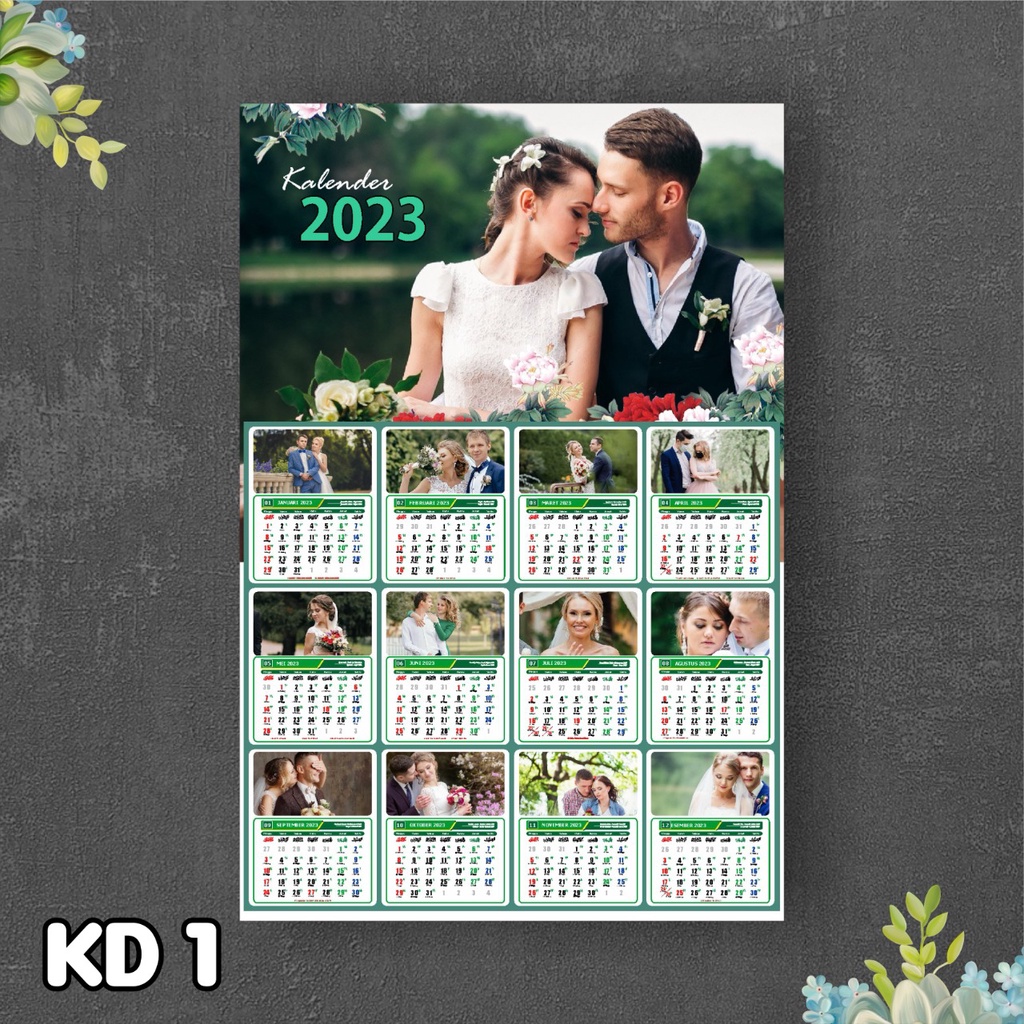 Kalender Custom 2023 | Kalender Dinding  2023