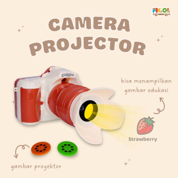 

Promo Mainan Edukasi Kamera Anak Proyektor Gambar Lucu Efek Musik Lampu 6637 Limited