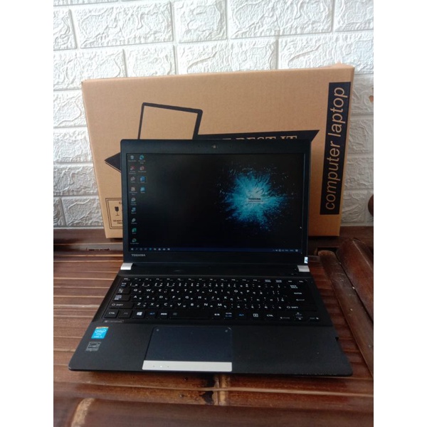 LAPTOP SECOND TOSHIBA SLIM HDMI CORE I3 4GB SSD 120GB