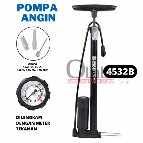 POMPA Angin Tabung Meter JS-4532B