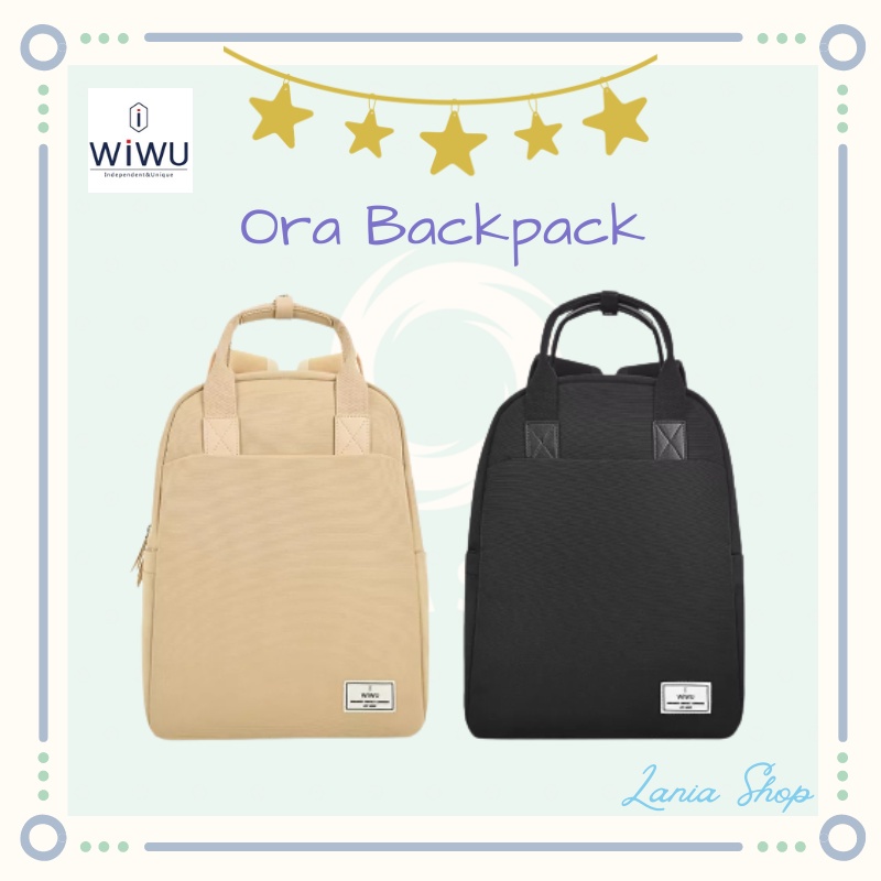 WIWU Ora Backpack - Tas Ransel Unisex Kapasitas Besar Tahan Air