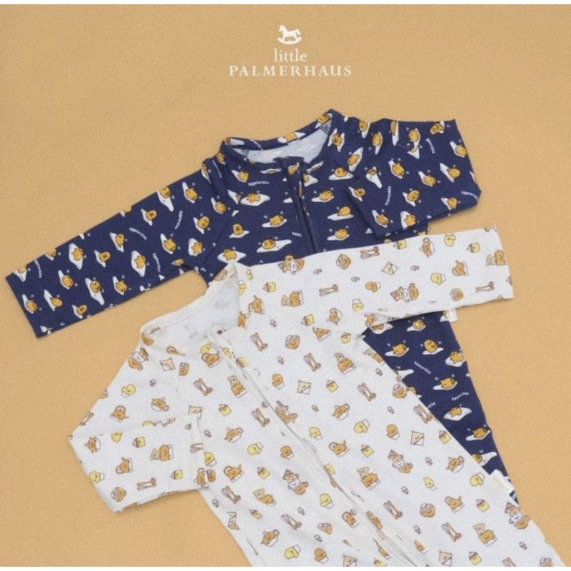 Little Palmerhaus Sanrio Gudetama Printed Sleepsuit - Piyama Bayi