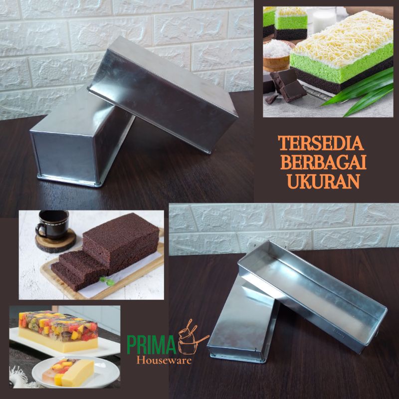 Loyang Kue / Loyang Persegi Panjang / Loyang Roti Tawar / Loyang Brownies / Loyang Cake Tart Puding