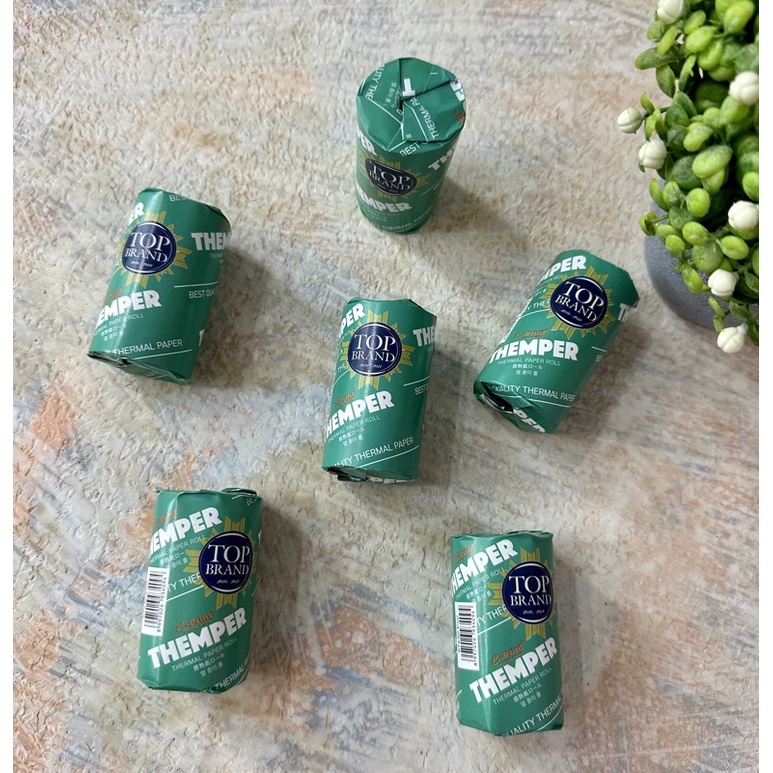 

[1 BUAH] E-PRINT THERMAL | KERTAS STRUK 57x30MM HIJAU