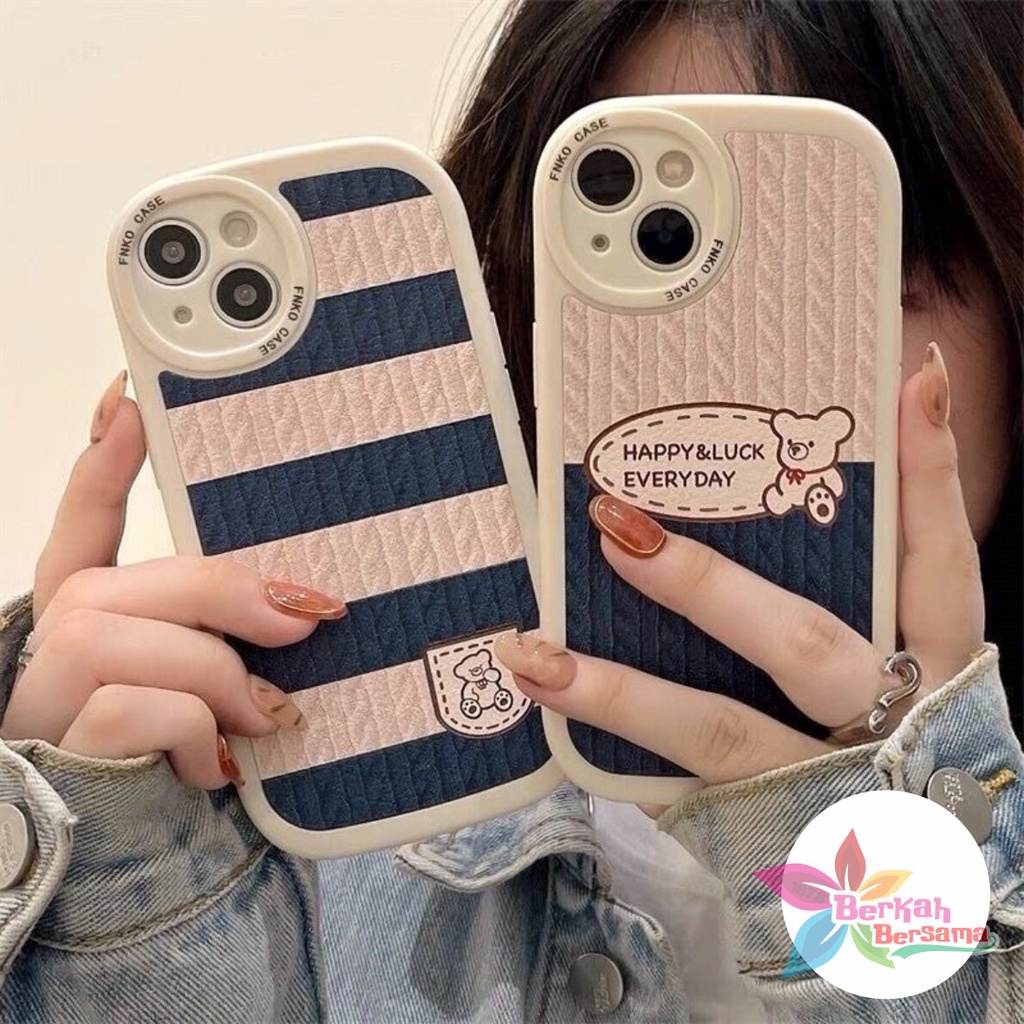 SS115 SOFTCASE MOTIF KARTUN BERUANG INFINIX HOT 6 5 7 8 9 10 10I 10S 10T 11 12 11S PLAY BB7292