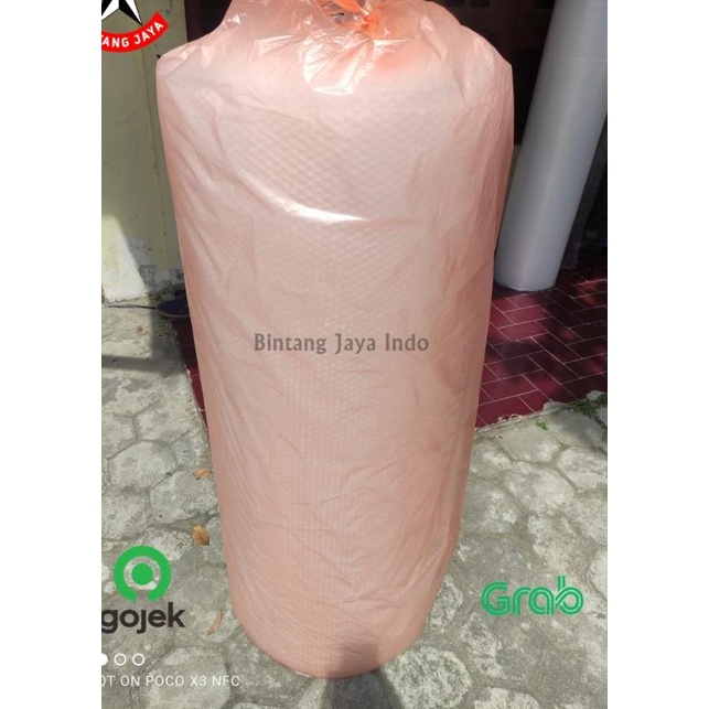 

BUBBLE/WRAP/PLASTIK/GELEMBUNG/BENING ROLL 50MX125CM (BACA DESKRIPSI)