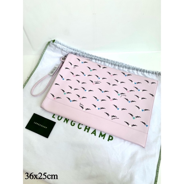 Longchamp Clutch Pink