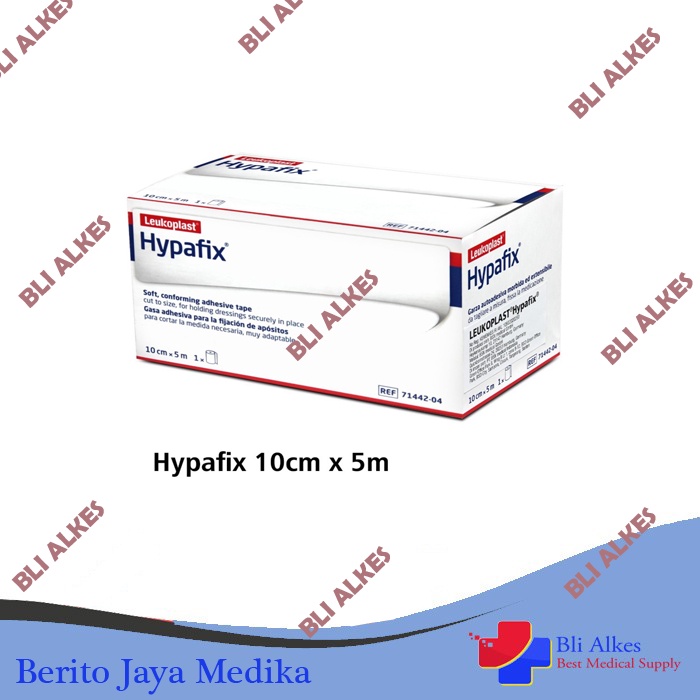 Hypafix 10 cm x 5 m Plester Hypafix Hypafix 10x5