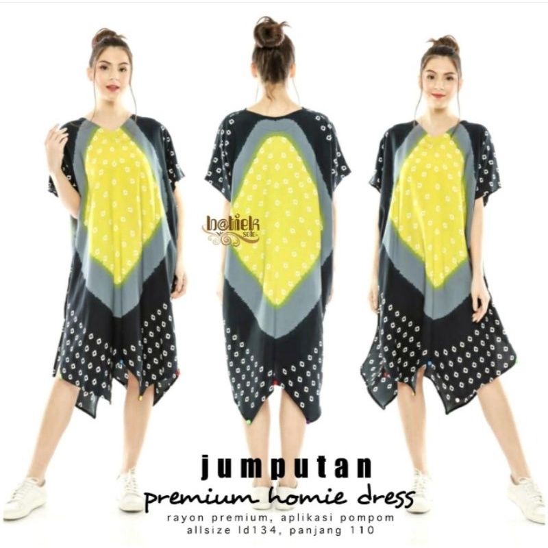 daster kelelawar jumputan //ORI Hargo dumilah