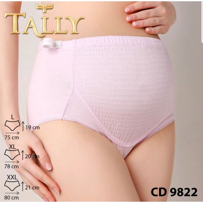 Tally CD Hamil Premium Cotton / Panties dan High waist