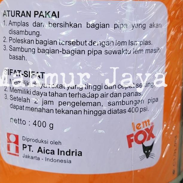 

Isarplas 400 Gram Kaleng Lem Pipa PVC Pralon