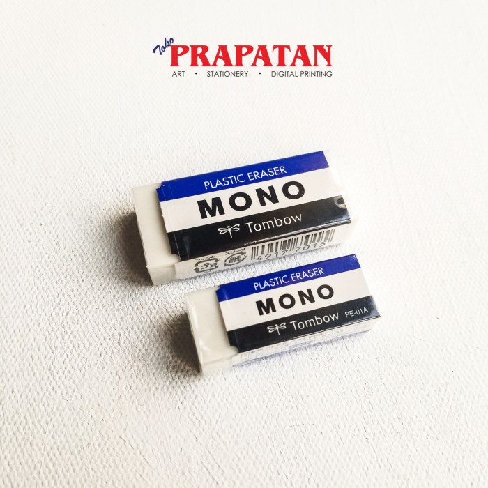 

Tombow Mono Plastic Eraser / Penghapus - Kecil PE-01A NANDAA