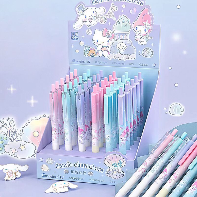 

pen karakter sanrio/ pulpen karakter hellokitty my melody cinamon roll
