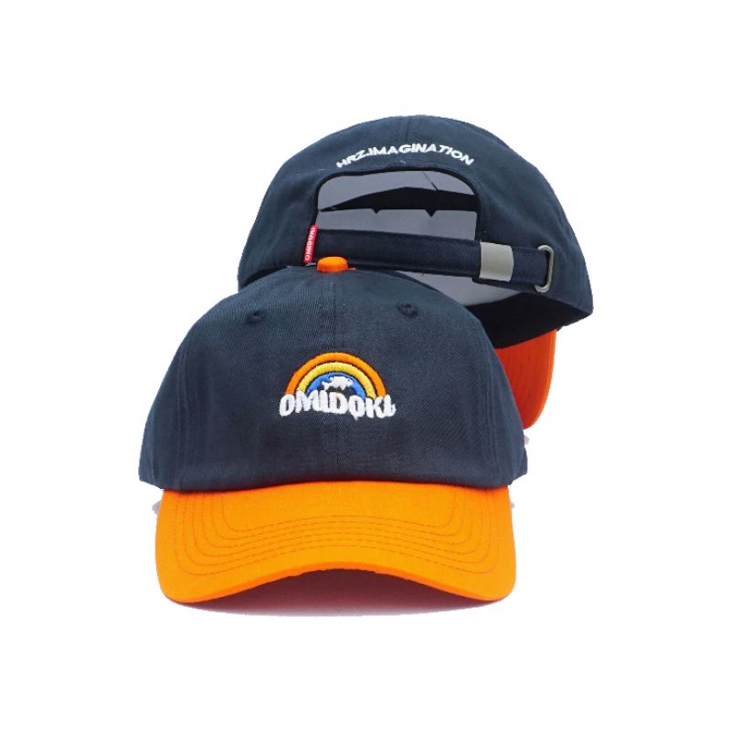 Omidoki Topi Polo Cap Navy Orange