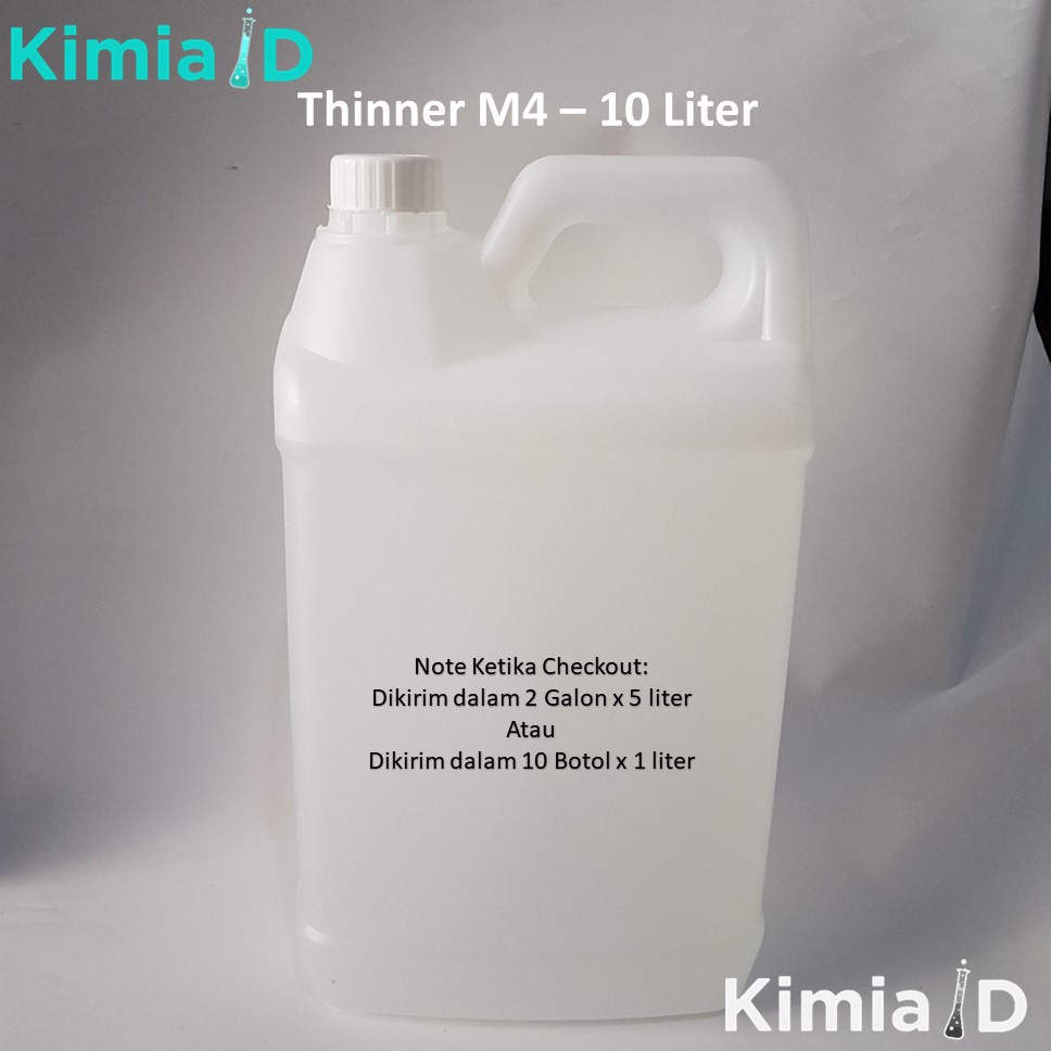 Thinner M4 10 Liter Thinner Sablon Laquer Thinner Reducer Sablon Print