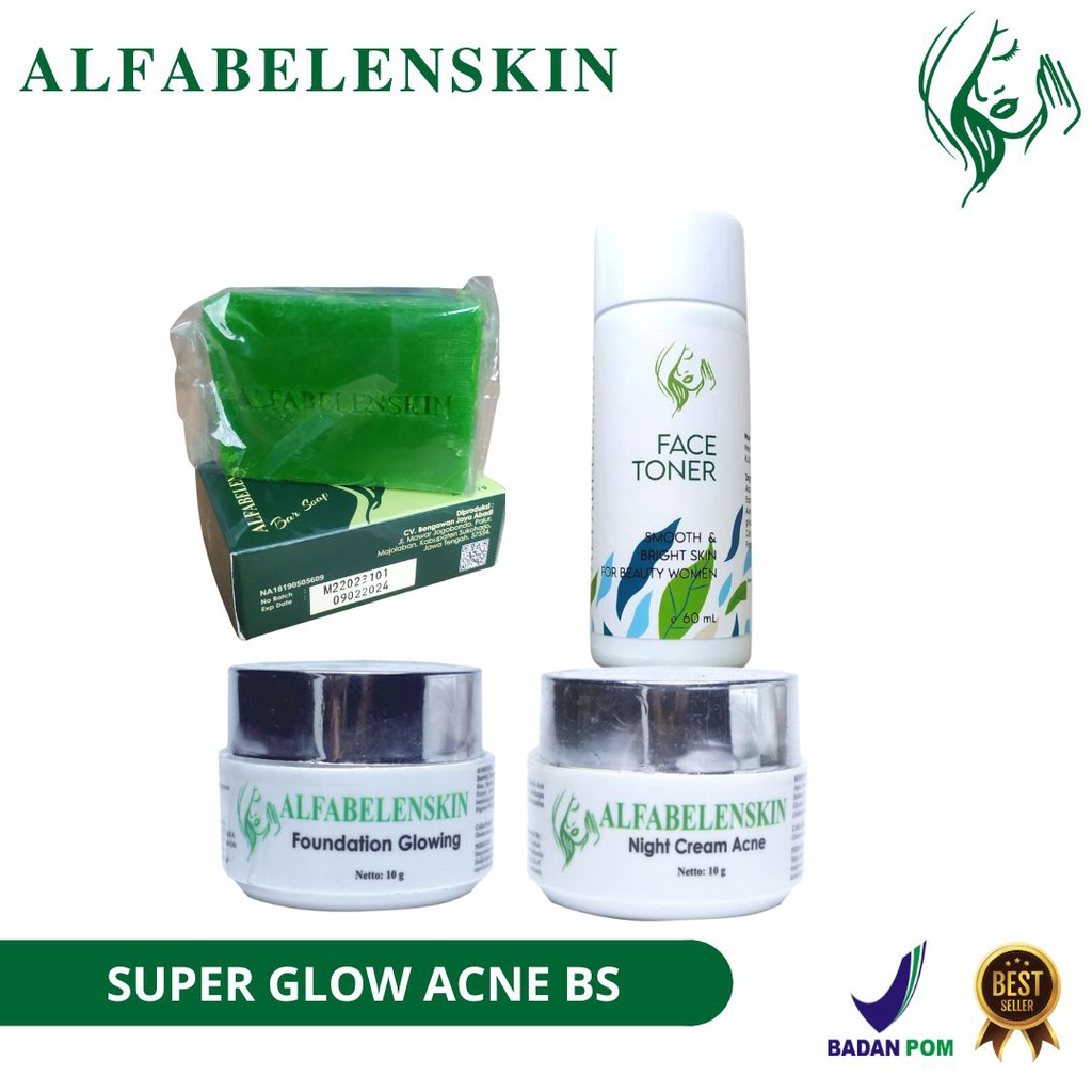 ❤ MEMEY ❤ ALFABELENSKIN Paket Wajah Whitening | Acne | Glowing