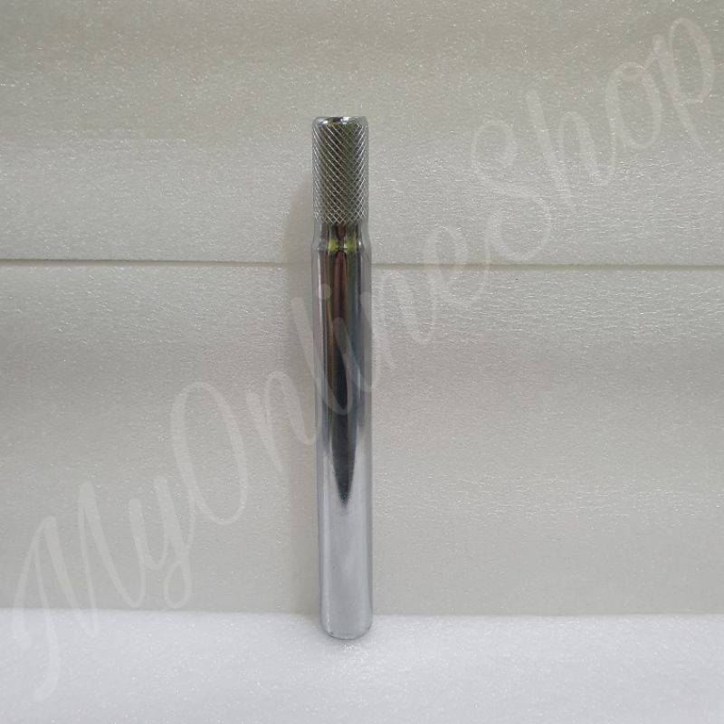 Tiang Sadel Seatpost Sadel Cagak Sadel Sepeda Chrome Sepeda Anak BMX Mini Jengki  23.5 cm