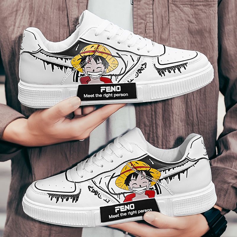 Jual SEPATU anime one piece Monkey D Luffy original shoes | Shopee