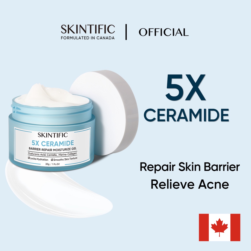 Skintific - 5x Ceramide Barrier Repair Moisturize Gel Travel Size (6 gr)