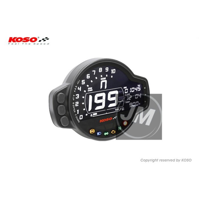 SPEEDOMETER KOSO DIGITAL MS01