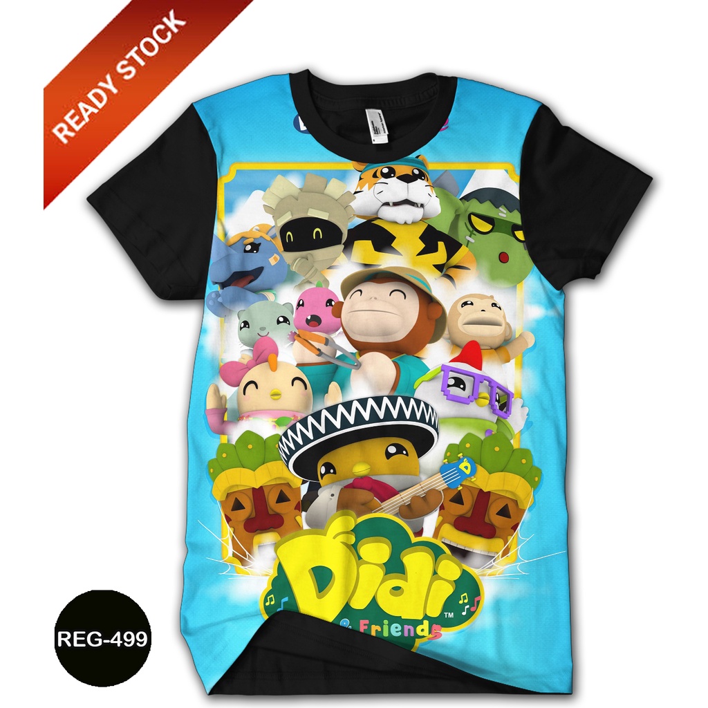 Baju Didi and Friends Baju Anak dan Dewasa Didi & Friends Series Trendy #REG-499