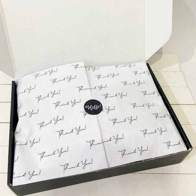 

Thank You Wrapping Paper 50 | kertas tissue | bungkus kado | packing