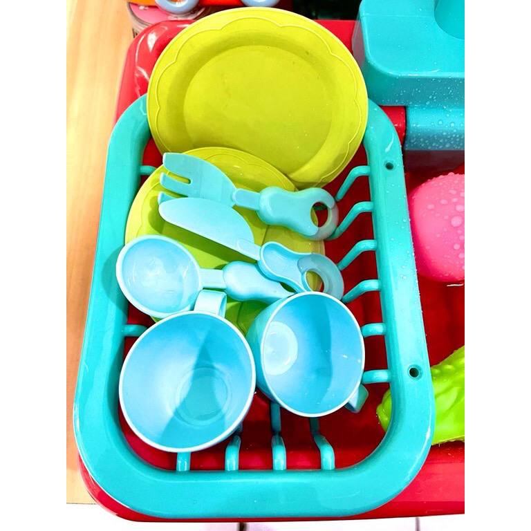 Mainan Anak Cuci Piring - Diswashing Sink Wastafel Cuci Piring Mainan - Mainan kitchen Sink Anak