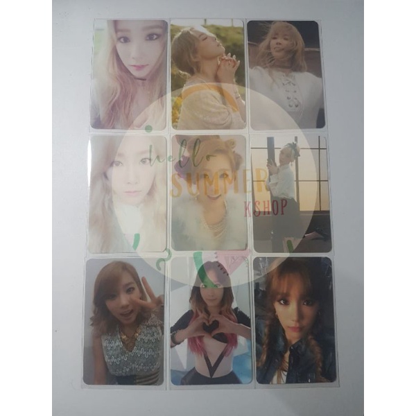 SNSD GIRLS' GENERATION The Boys Lion Heart I Twinkle PC Photocard