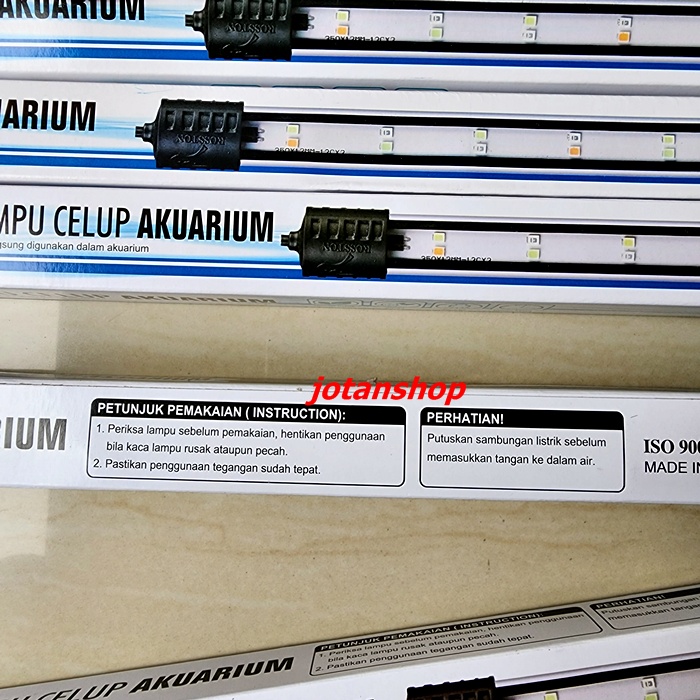 ROSSTON T4 50 CHANGED DBL 500 Lampu LED CELUP aquarium aquascape 3x ganti warna